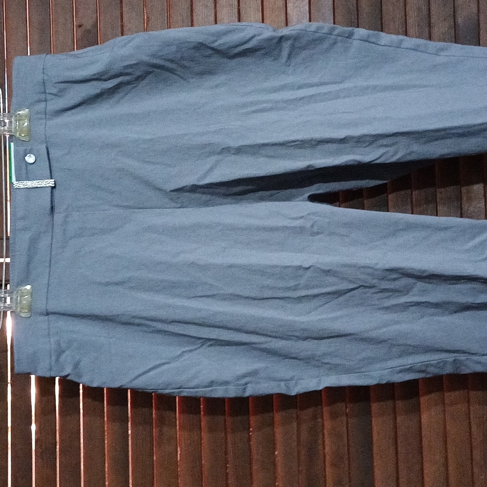 Grey Stretch Cigarette Pant